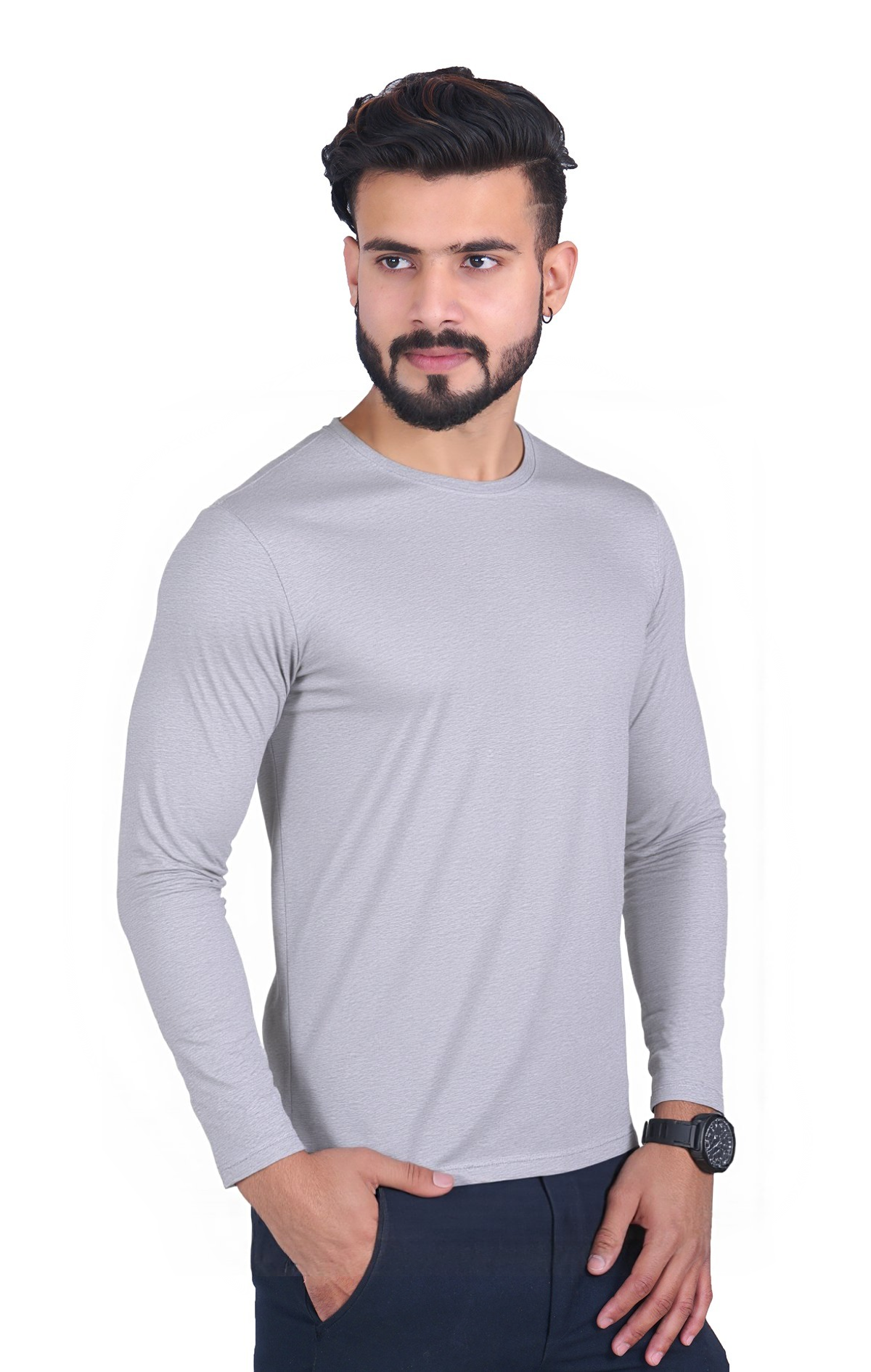 Ecolove Men's Full Sleeve Tshirt
