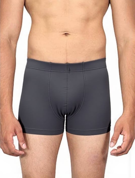 Men Solid Trunk