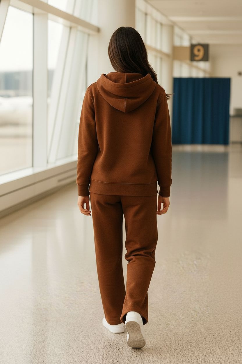 Women's Cord Set Brown