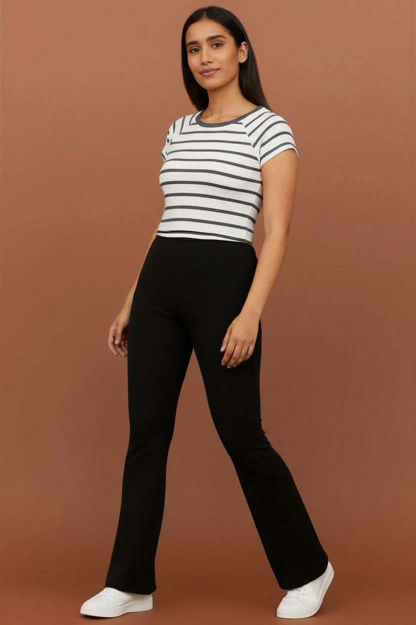 Ecolove Casual Striped Women Top