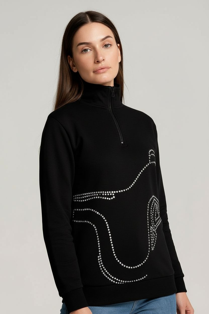 Women's Printed Sweatshirt