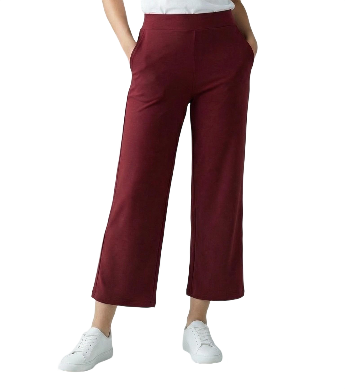 FlowFit Palazzo Pants - MAROON