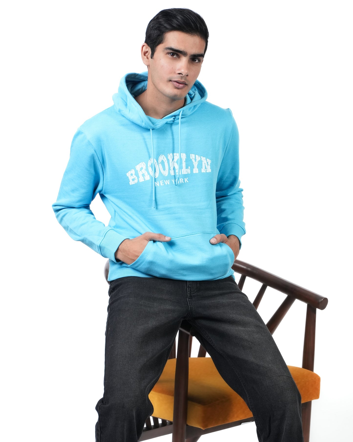 Men Printed Hoodie