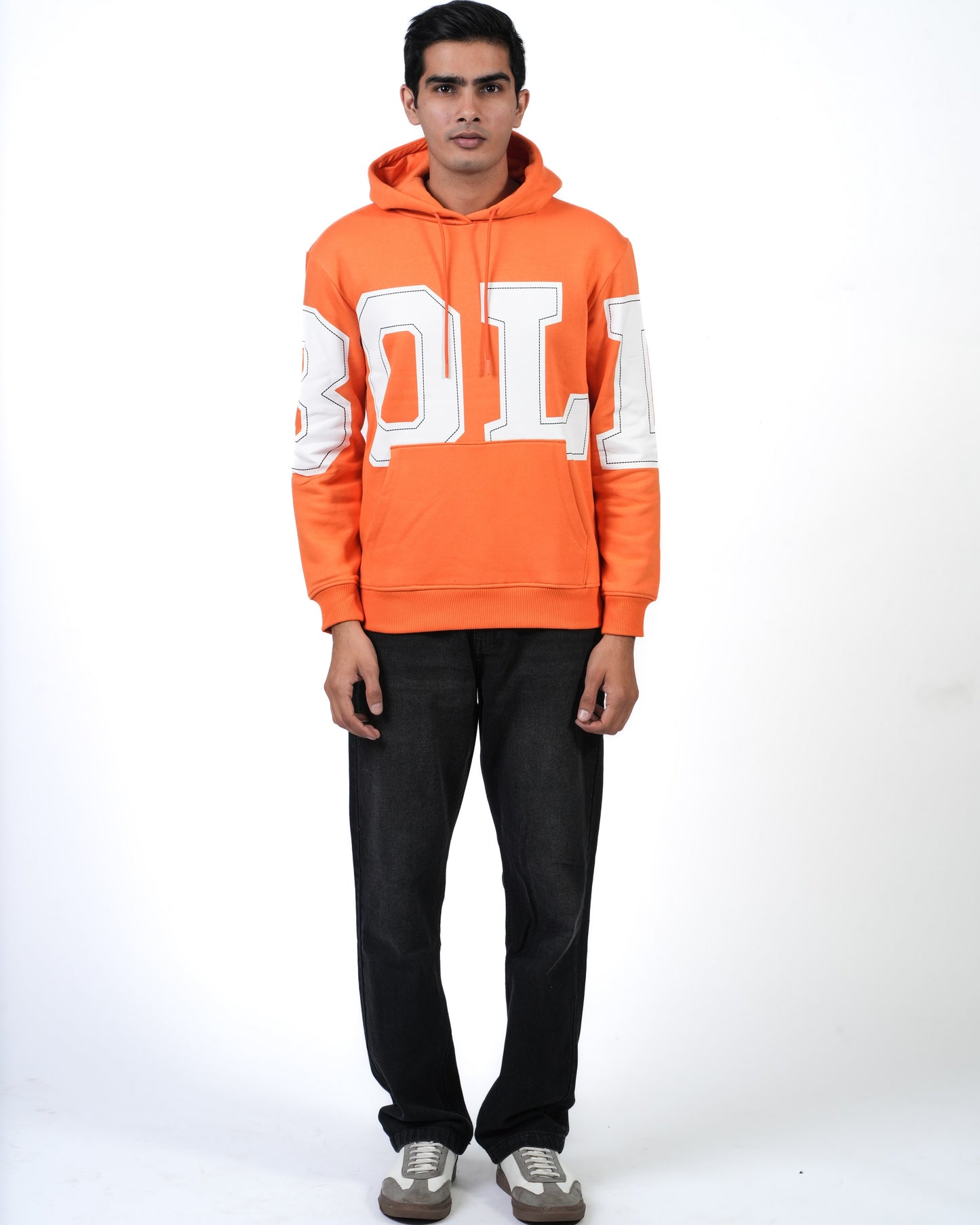 Men Printed Hoodie