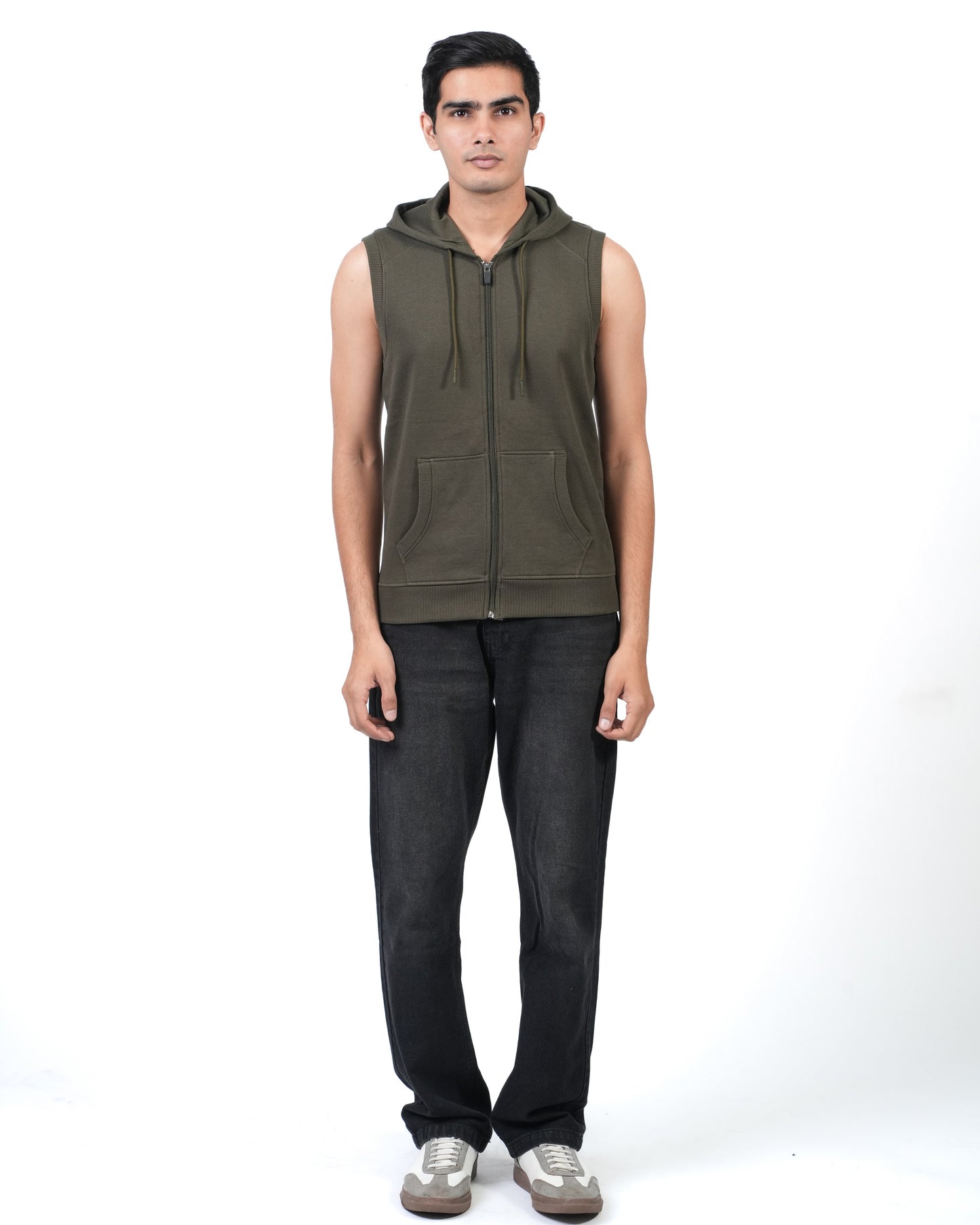Men Sleeve Less Jacket