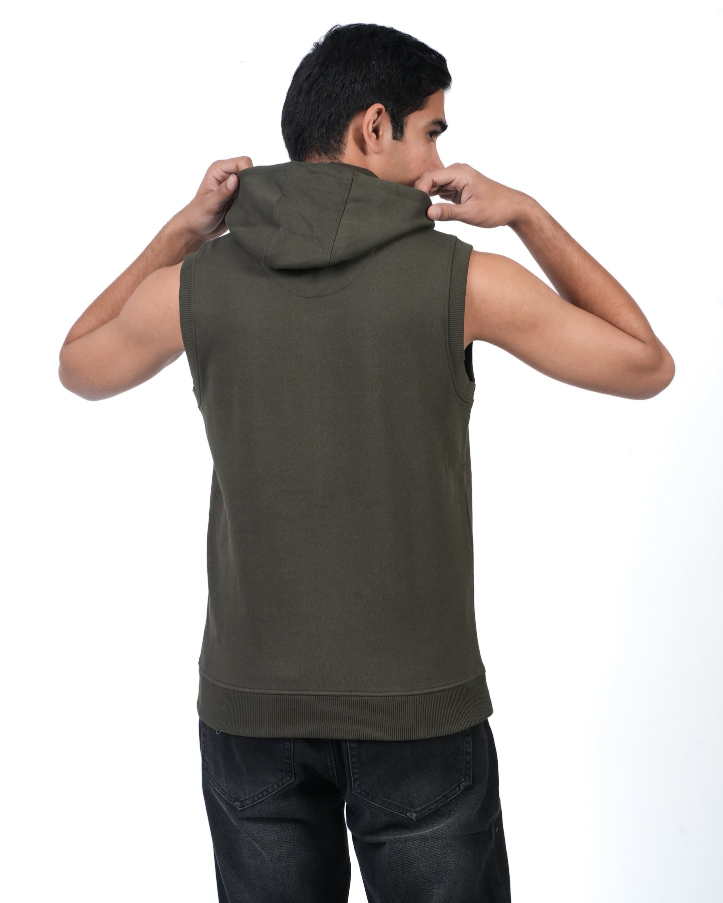 Men Sleeve Less Jacket