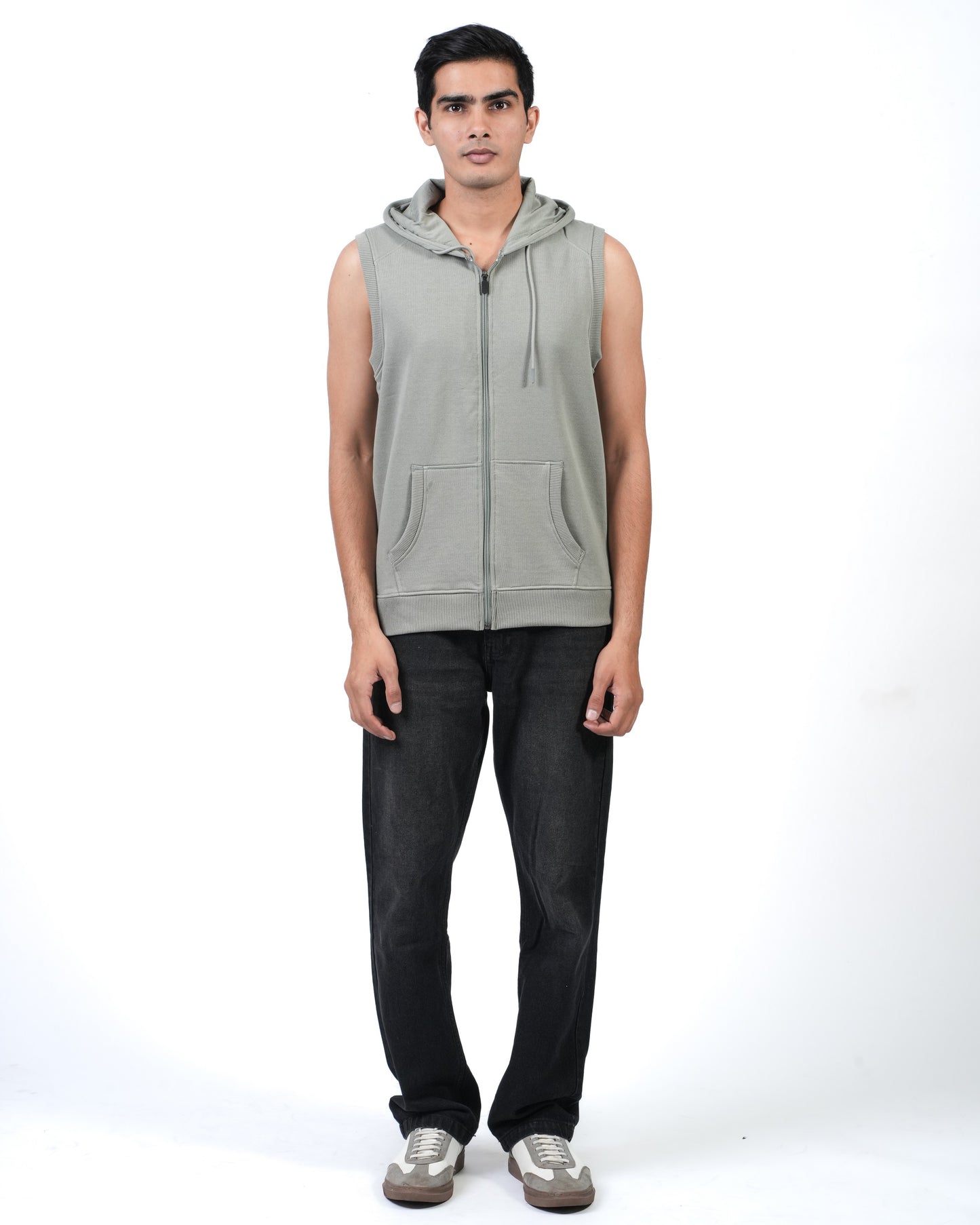 Men Sleeve Less Jacket
