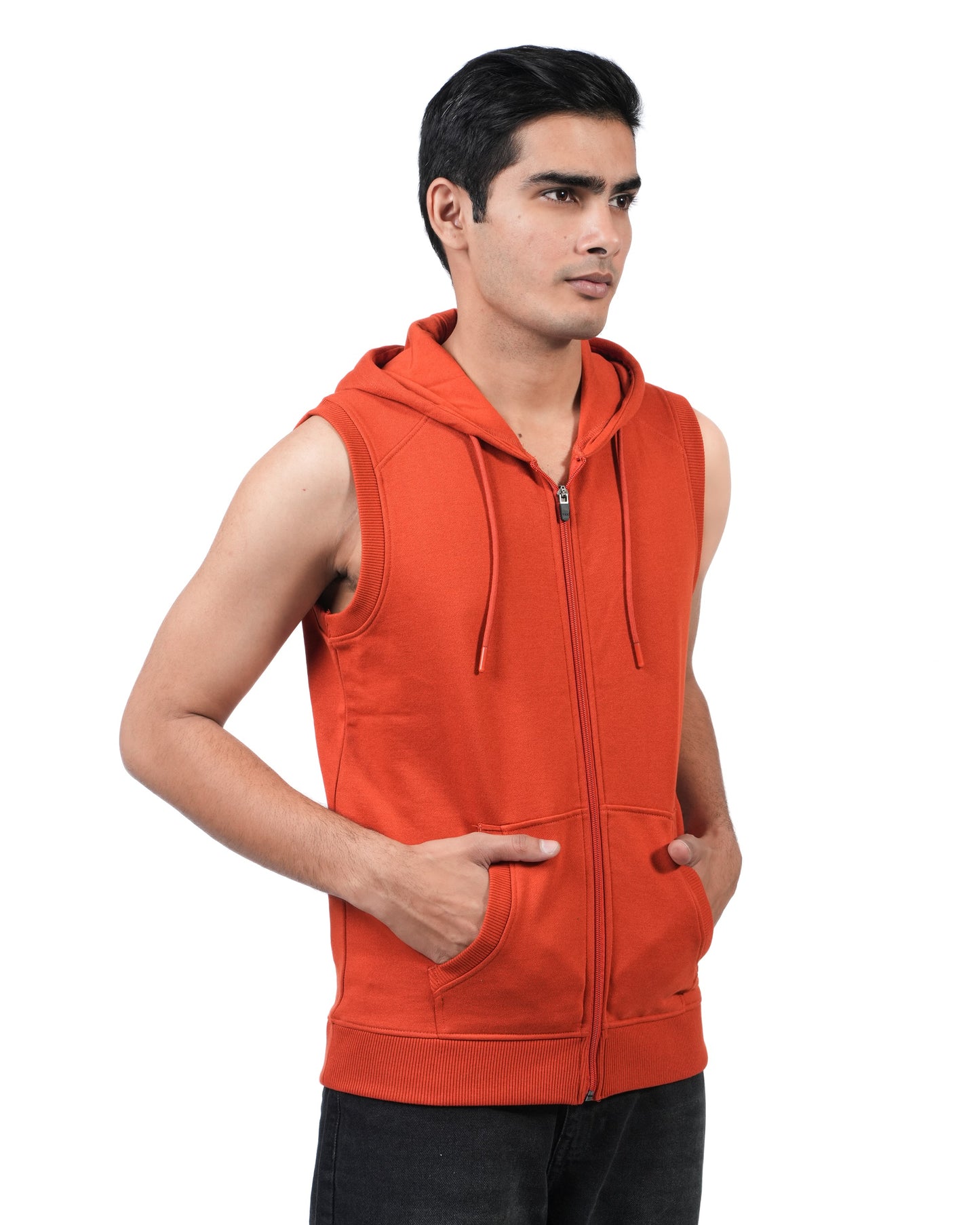 Men Sleeve Less Jacket