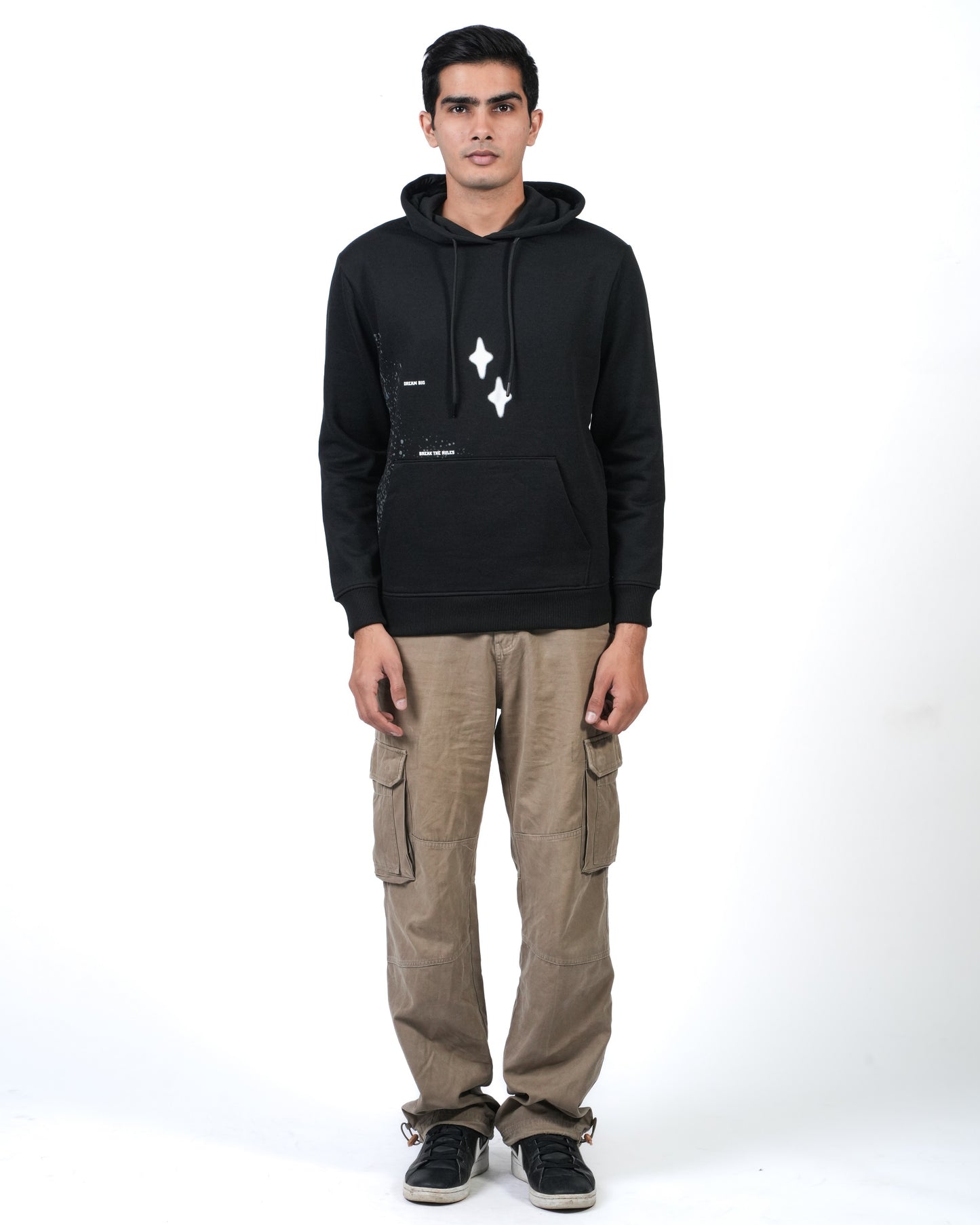 Men Printed Hoodie