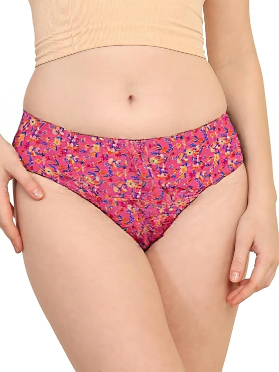Women Underwear Brief Printed (Pack Of 3)