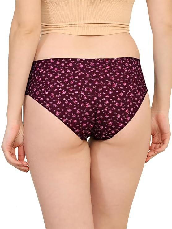 Women Underwear Brief Printed (Pack Of 3)