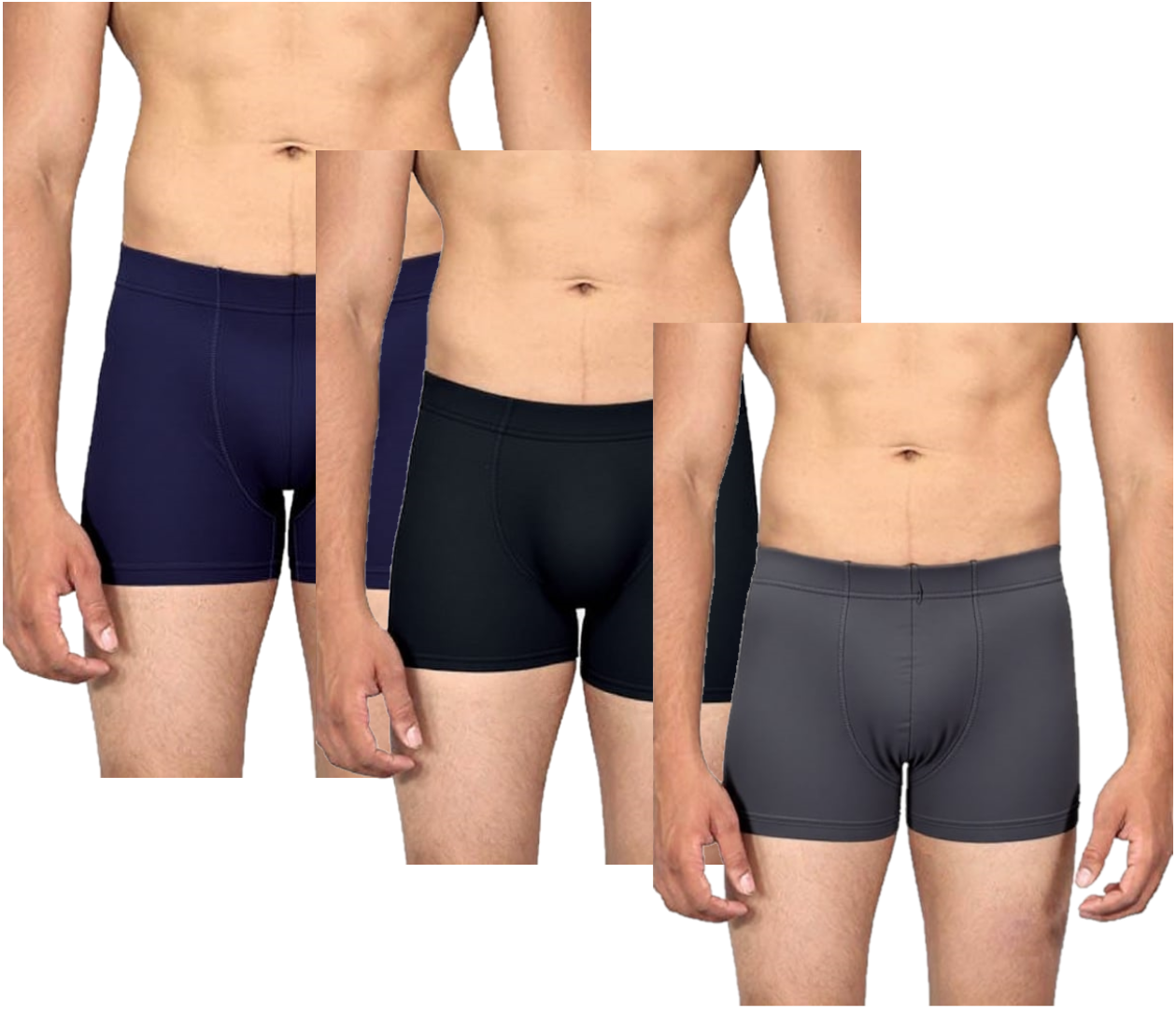 Men Solid Trunk