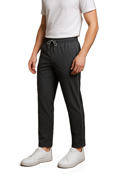 Mens Solid Piping Lower