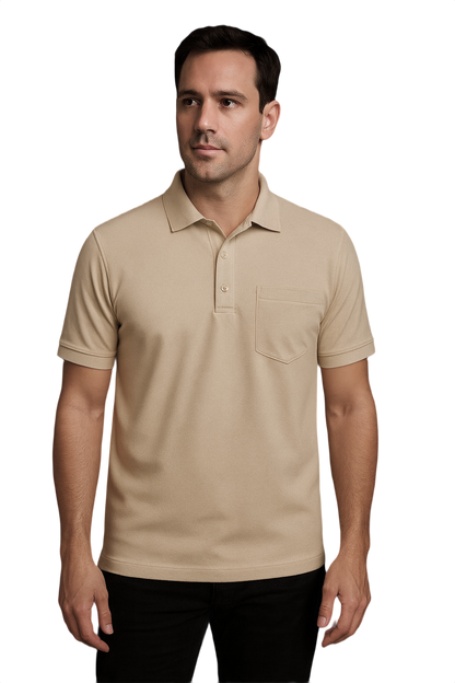 Men Polo With Pocket