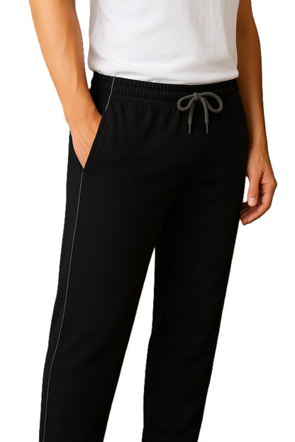 Mens Solid Piping Lower
