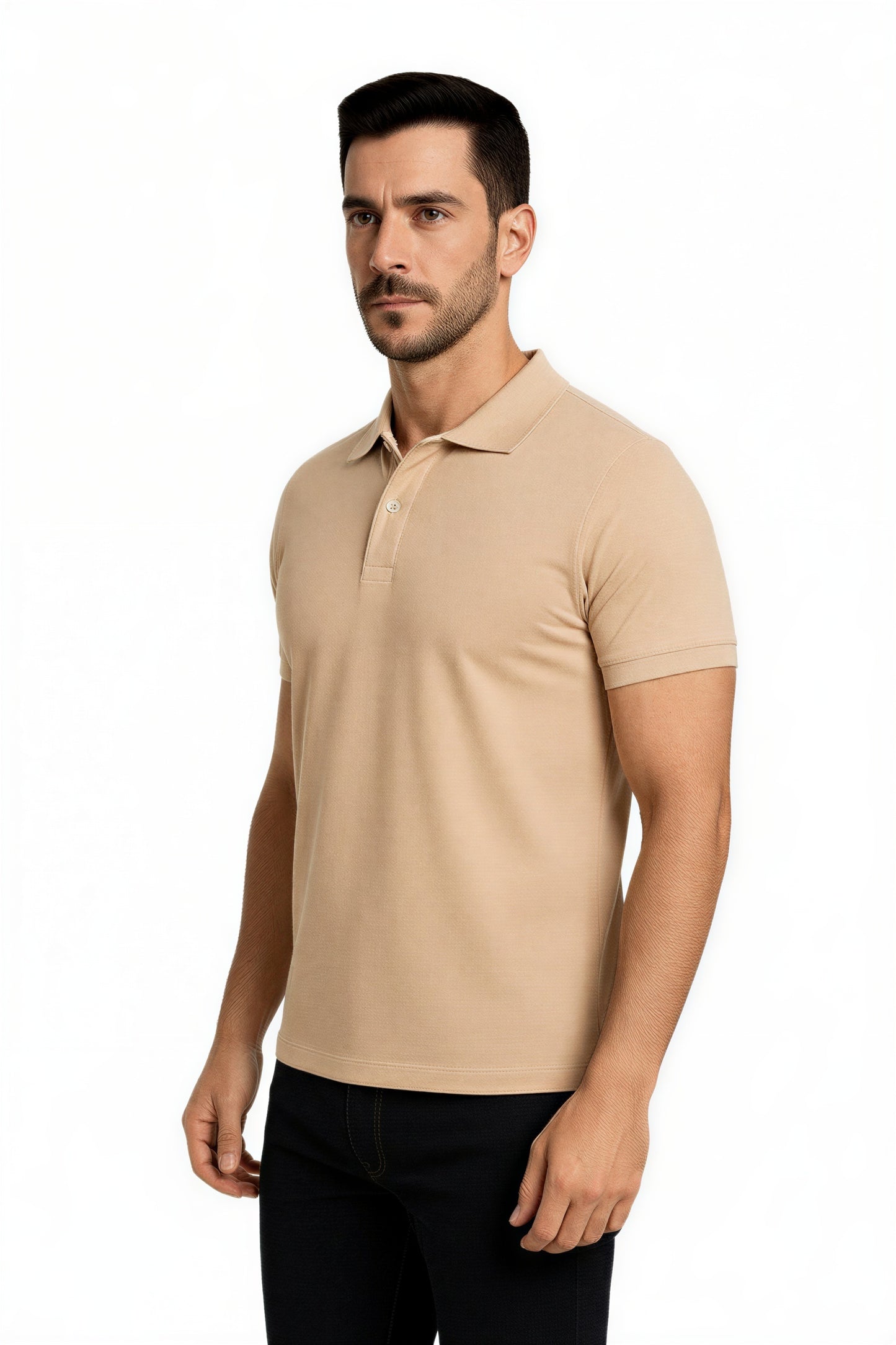 Men Polo T Shirt Without Pocket