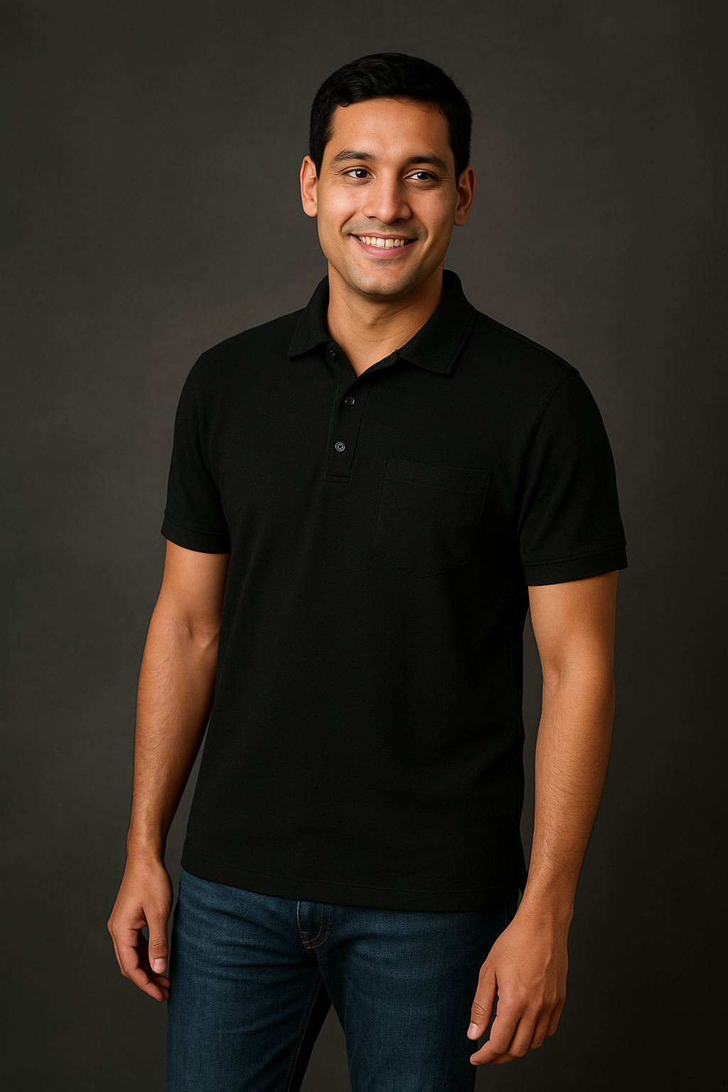 Men Polo With Pocket
