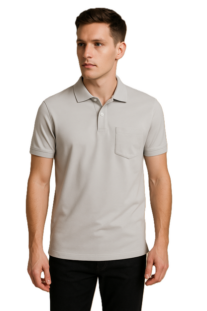 Men Polo With Pocket