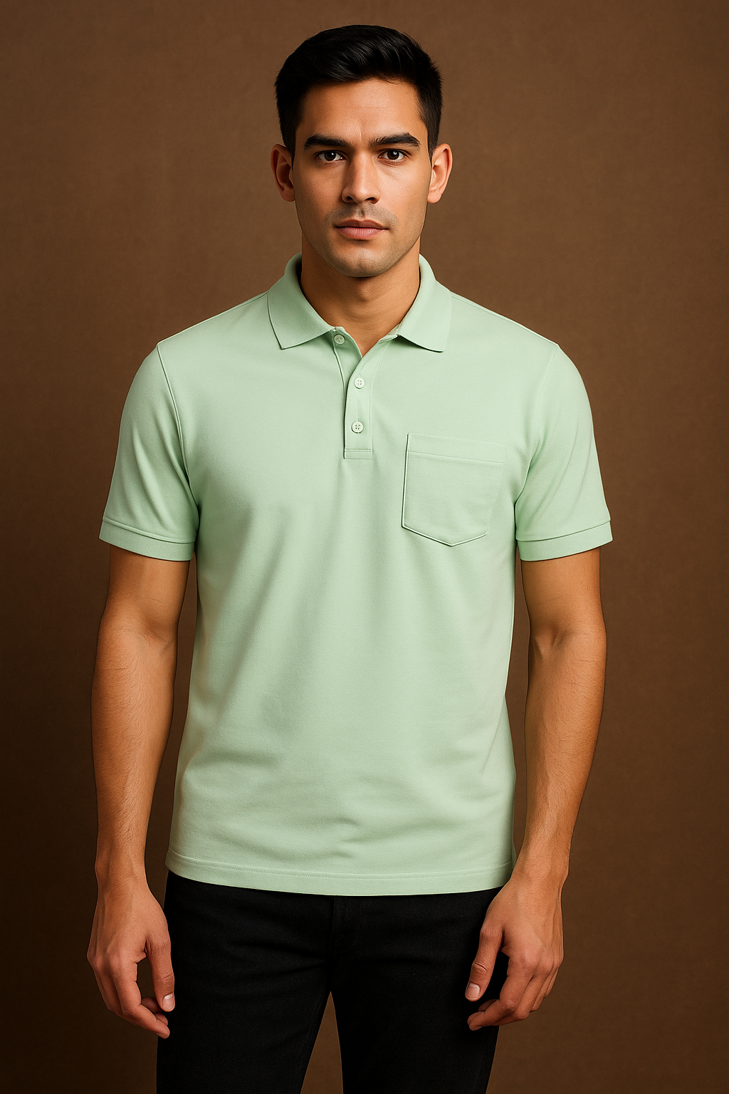 Men Polo With Pocket