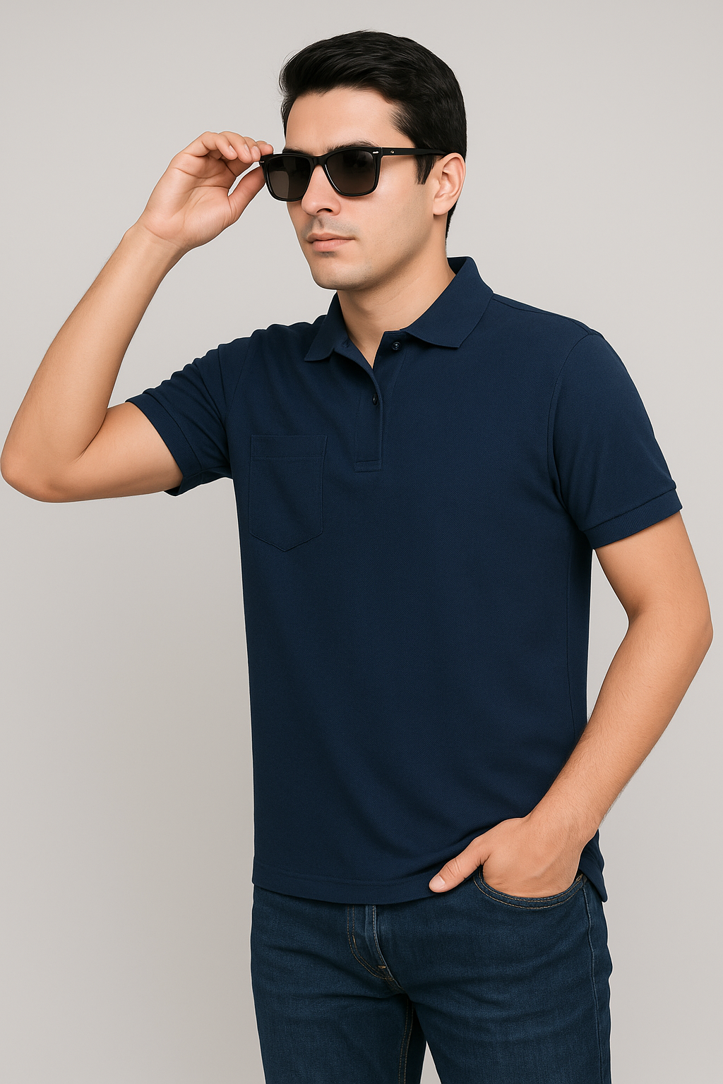 Men Polo With Pocket