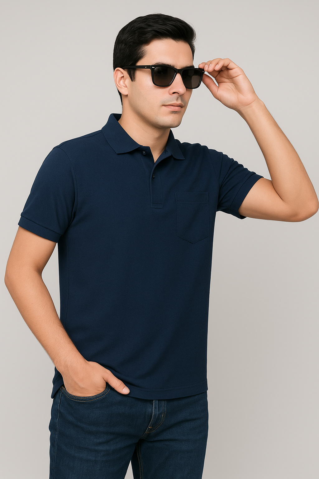 Men Polo With Pocket