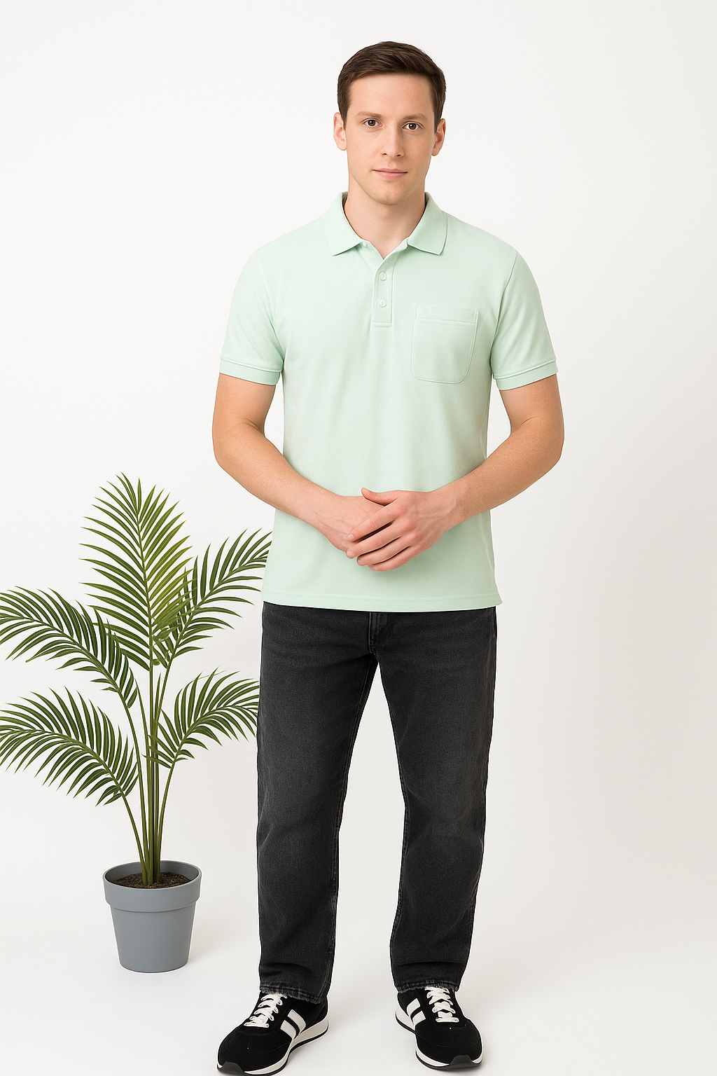 Men Polo With Pocket