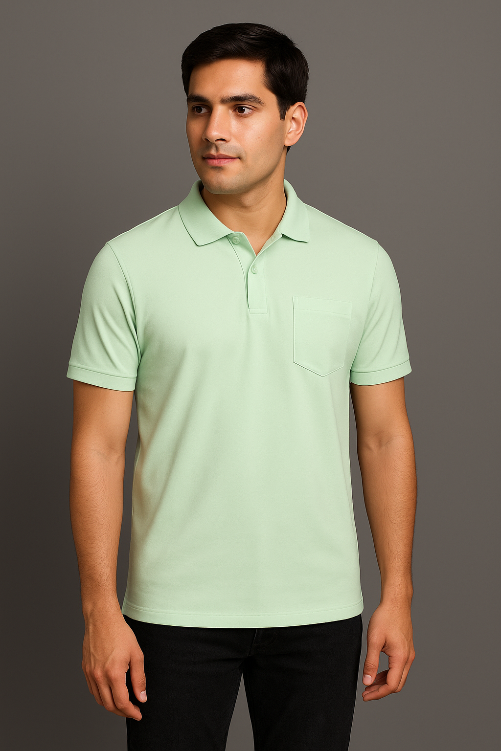 Men Polo With Pocket