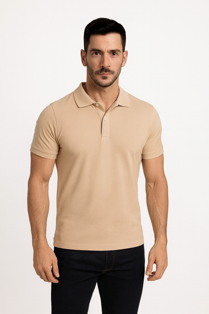 Men Polo T Shirt Without Pocket