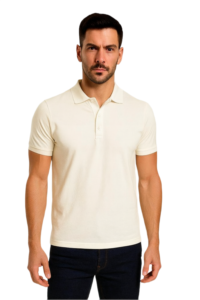 Men Polo T Shirt Without Pocket