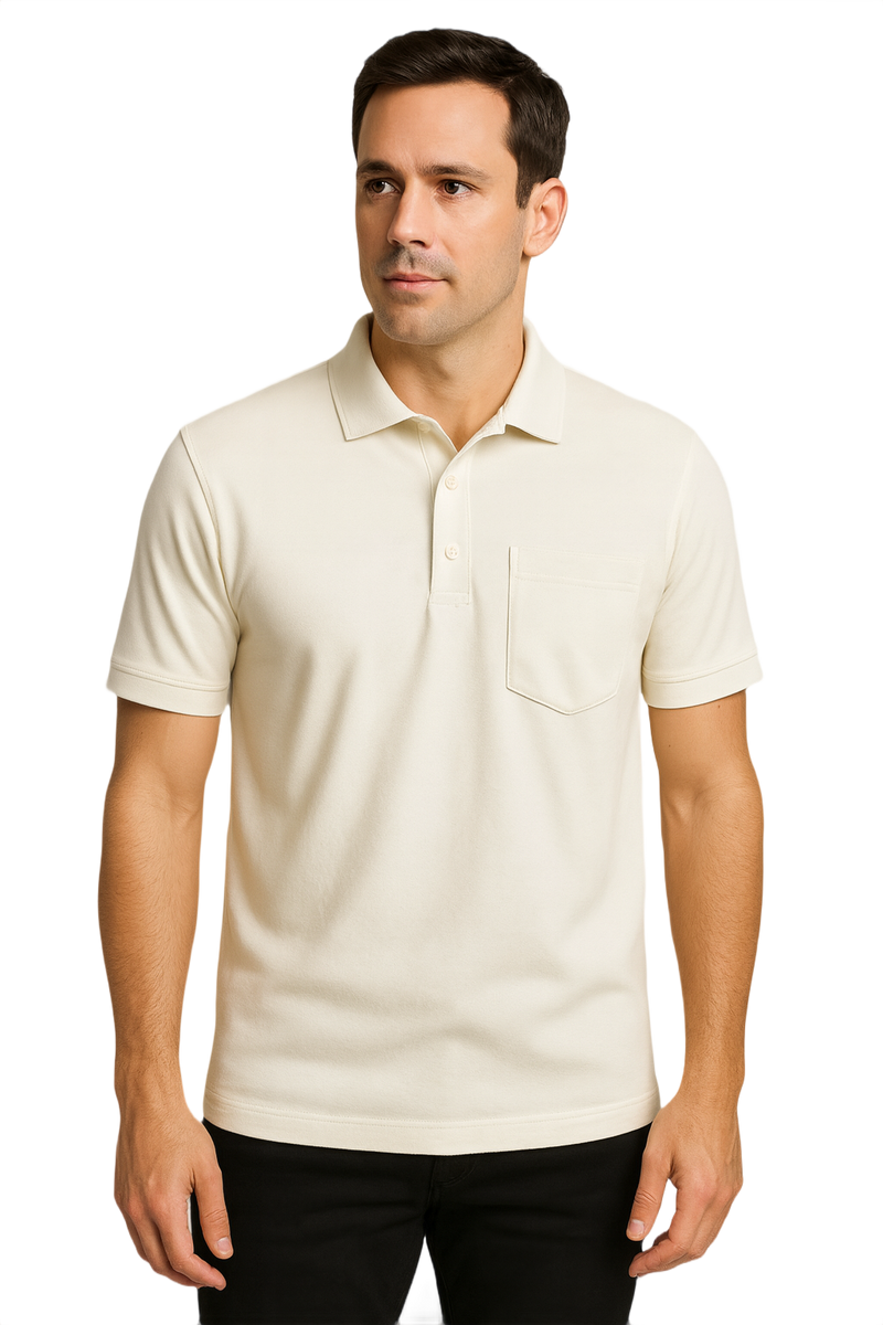 Men Polo With Pocket