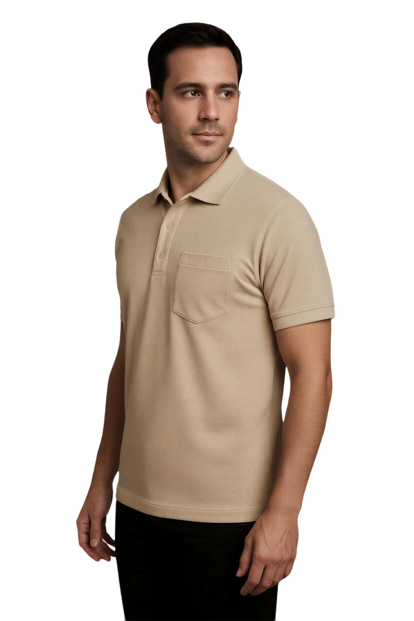 Men Polo With Pocket