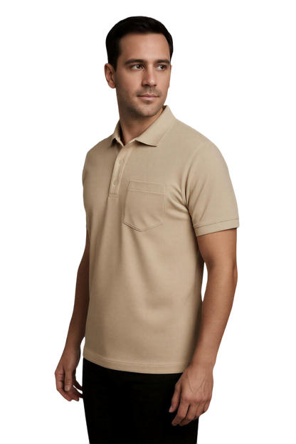 Men Polo With Pocket