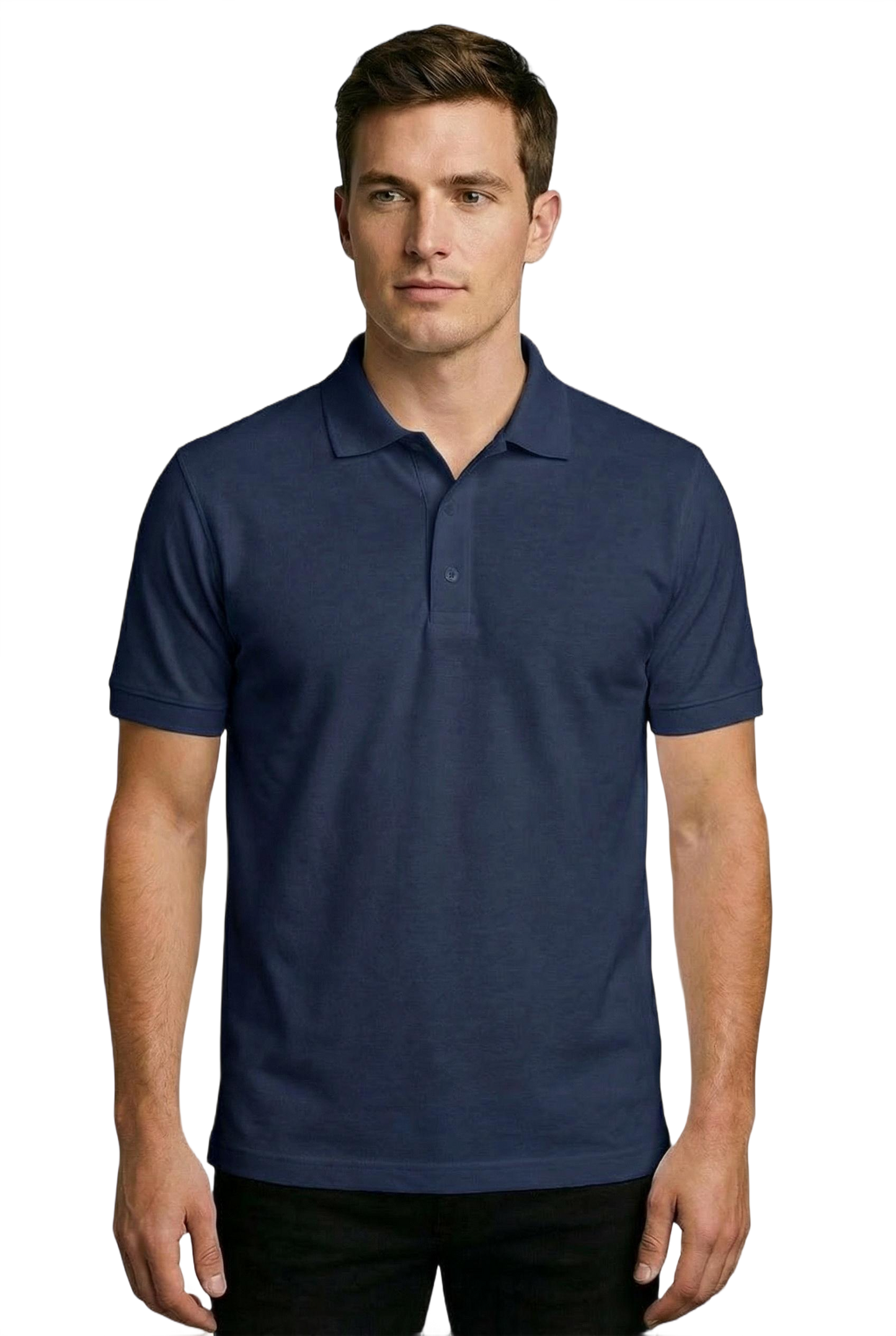 Men Polo T Shirt Without Pocket