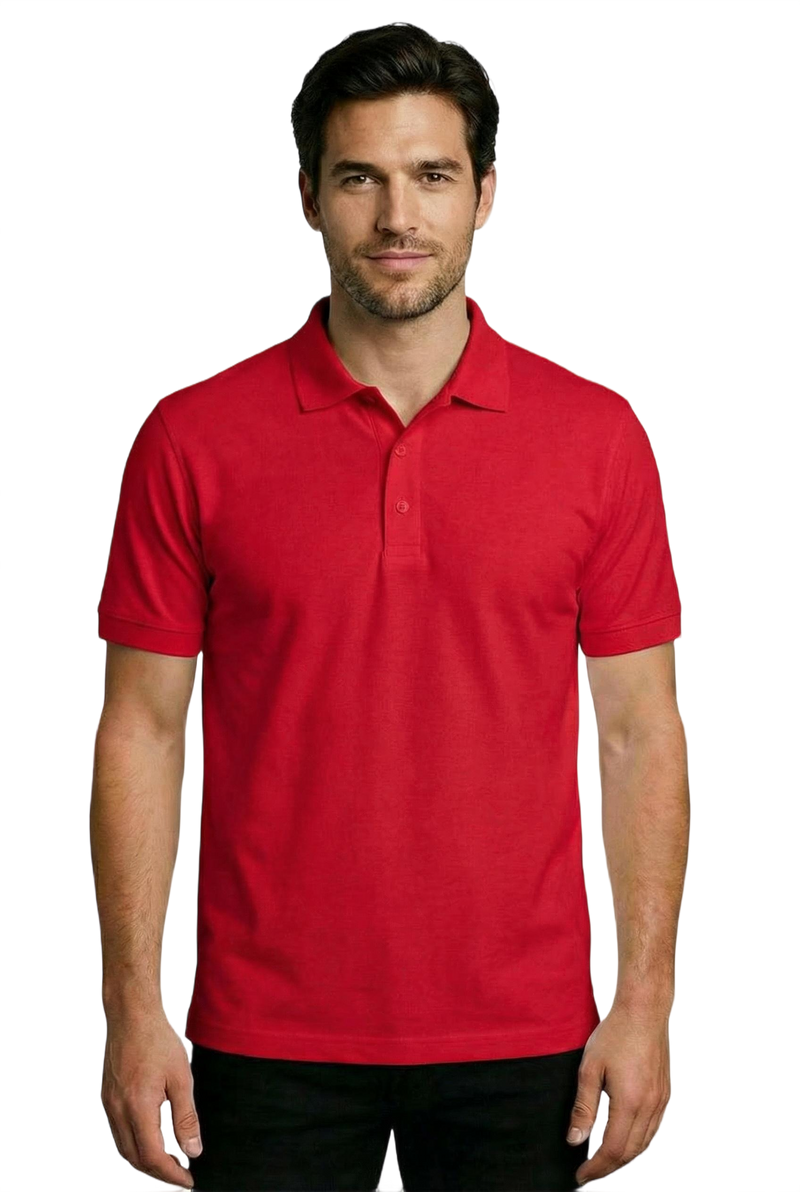 Men Polo T Shirt Without Pocket