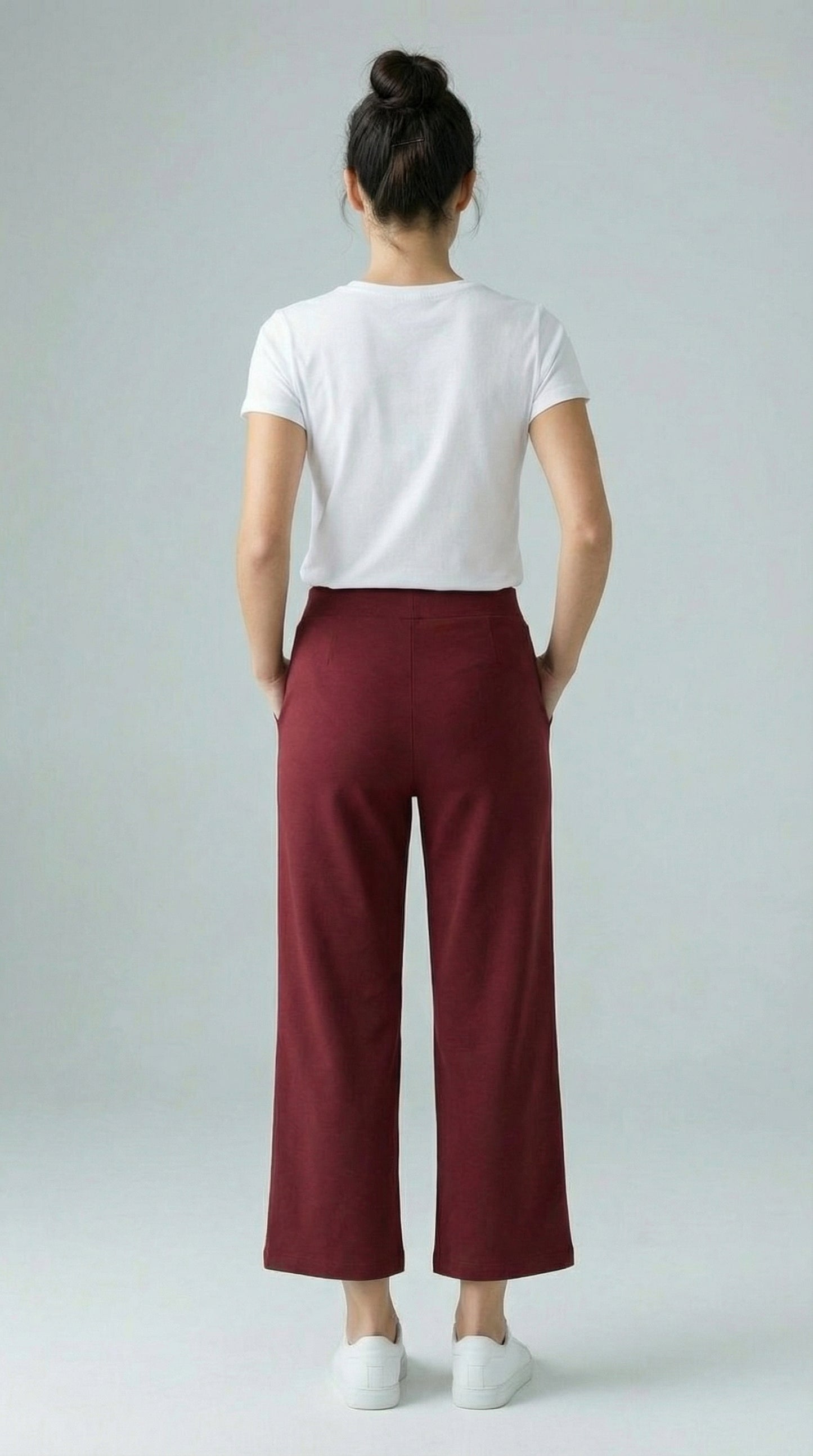 FlowFit Palazzo Pants - MAROON