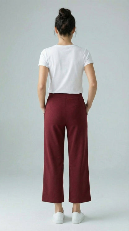 FlowFit Palazzo Pants - MAROON