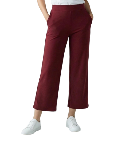 FlowFit Palazzo Pants - MAROON