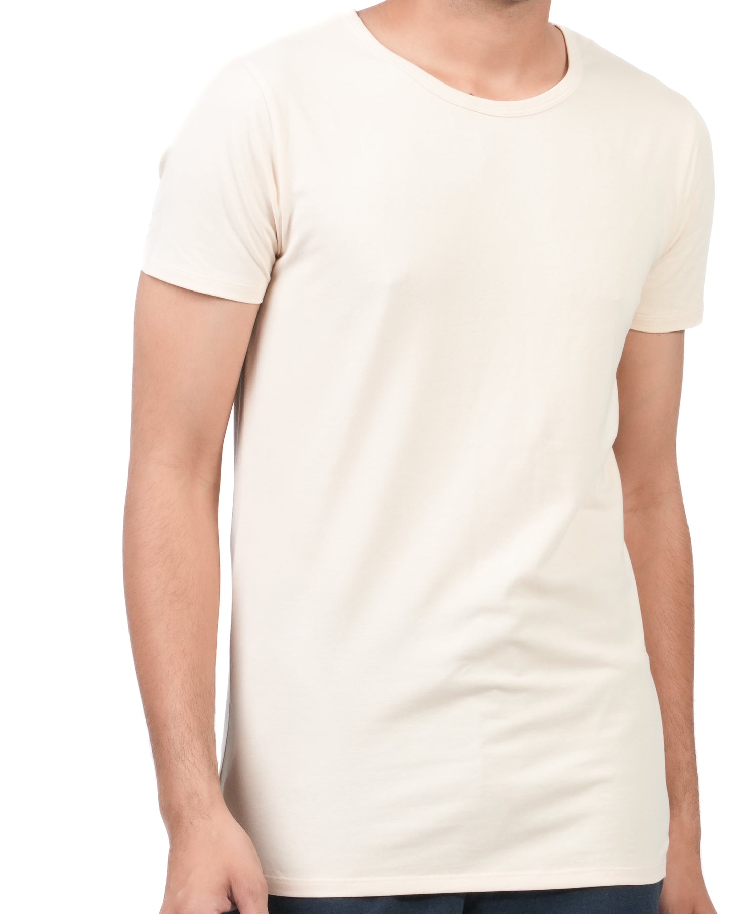 Men's Round Neck Slim Dry Fit T-Shirt