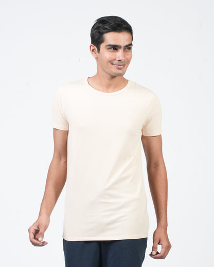 Men's Round Neck Slim Dry Fit T-Shirt