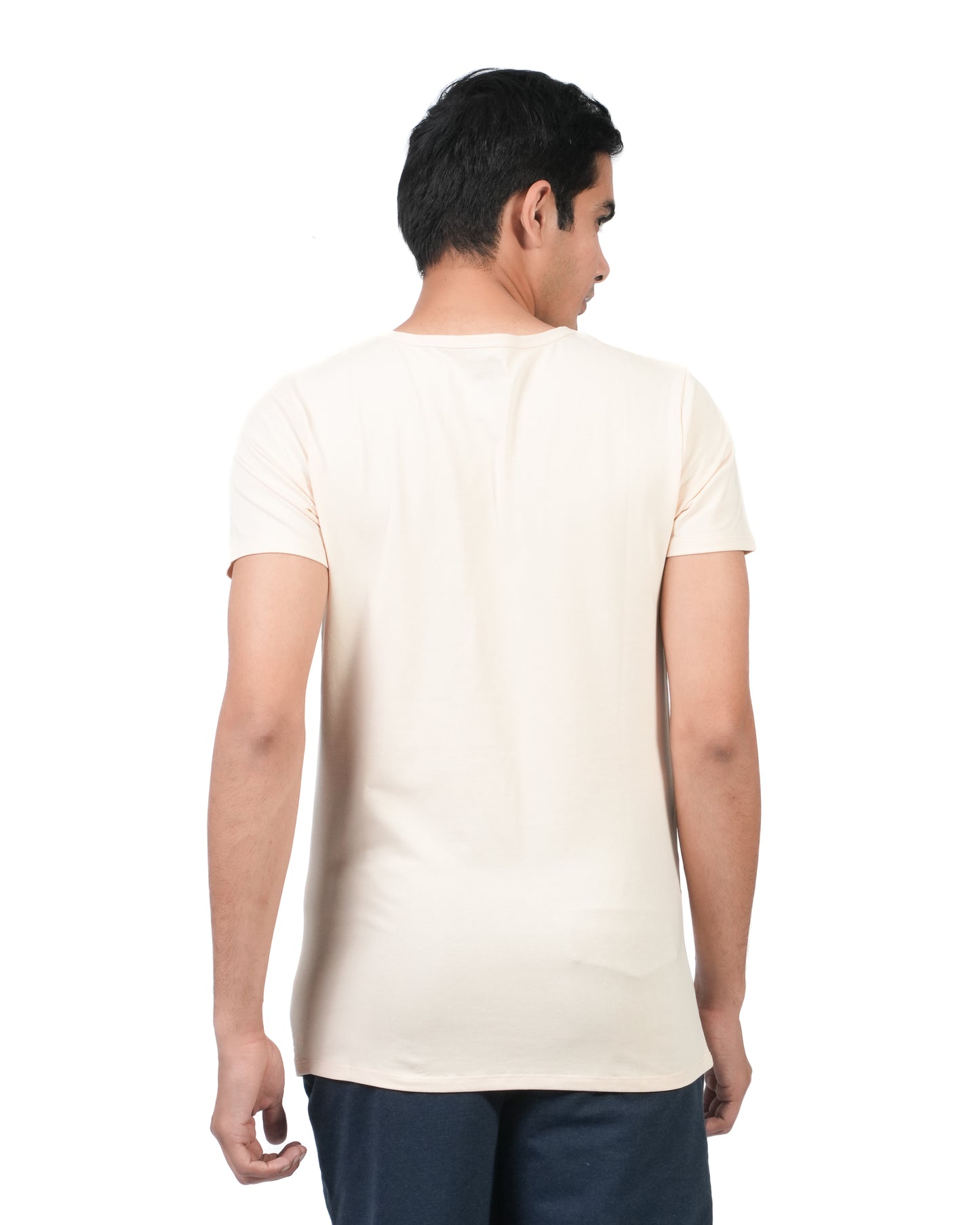 Men's Round Neck Slim Dry Fit T-Shirt