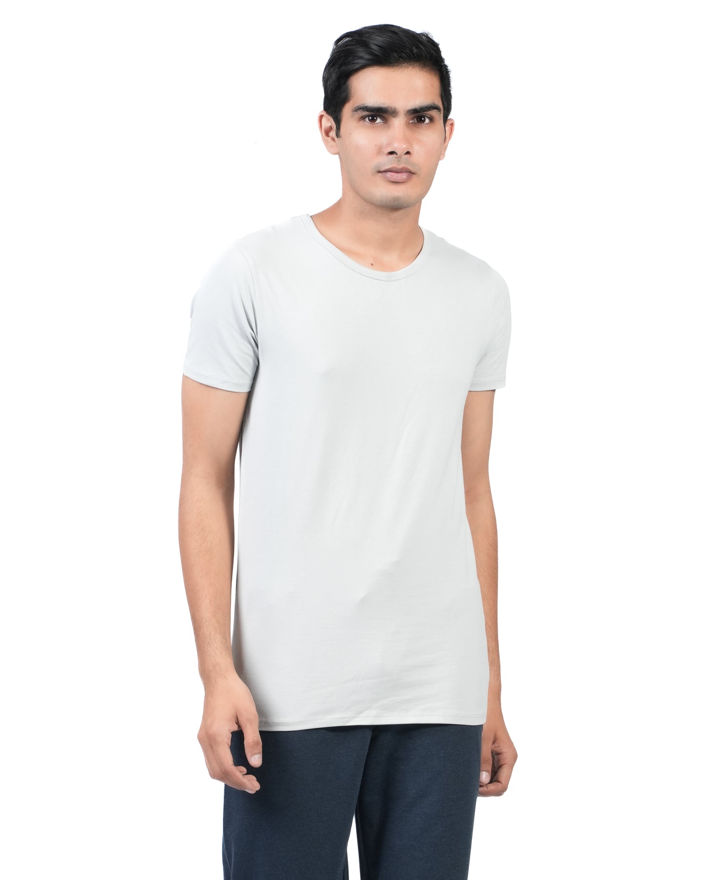 Men's Round Neck Slim Dry Fit T-Shirt