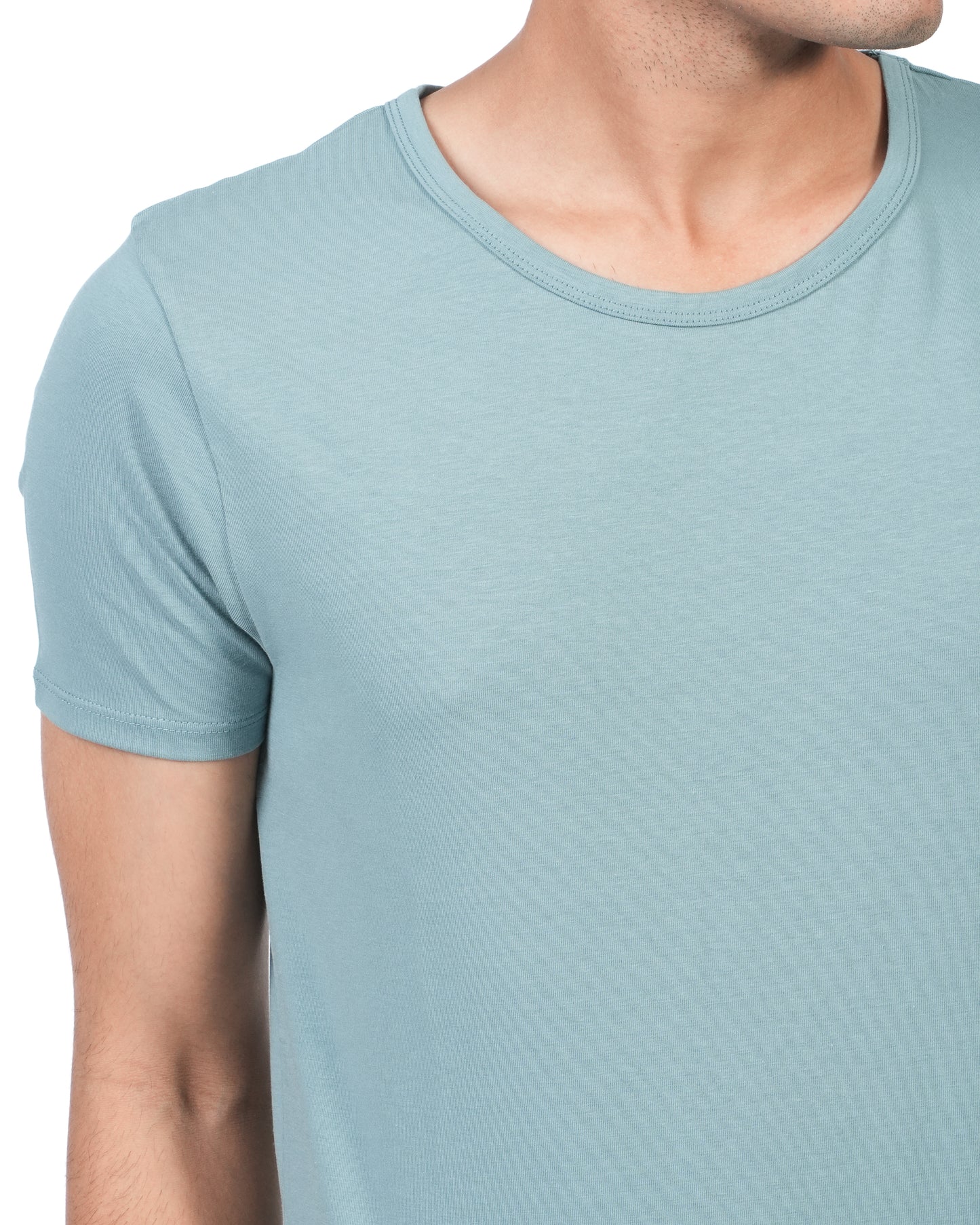 Men's Round Neck Slim Dry Fit T-Shirt