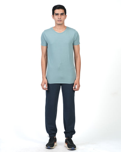 Men's Round Neck Slim Dry Fit T-Shirt