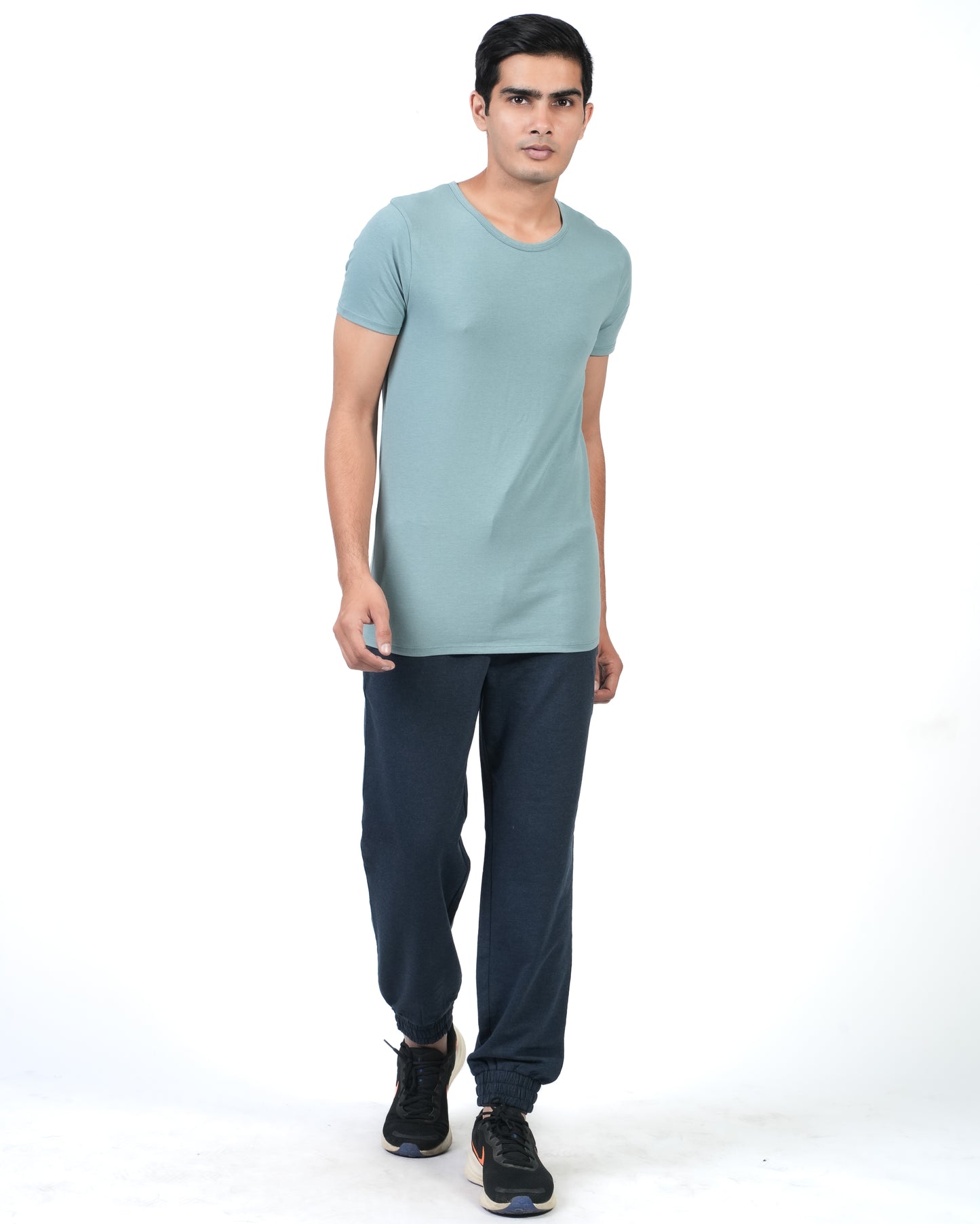 Men's Round Neck Slim Dry Fit T-Shirt