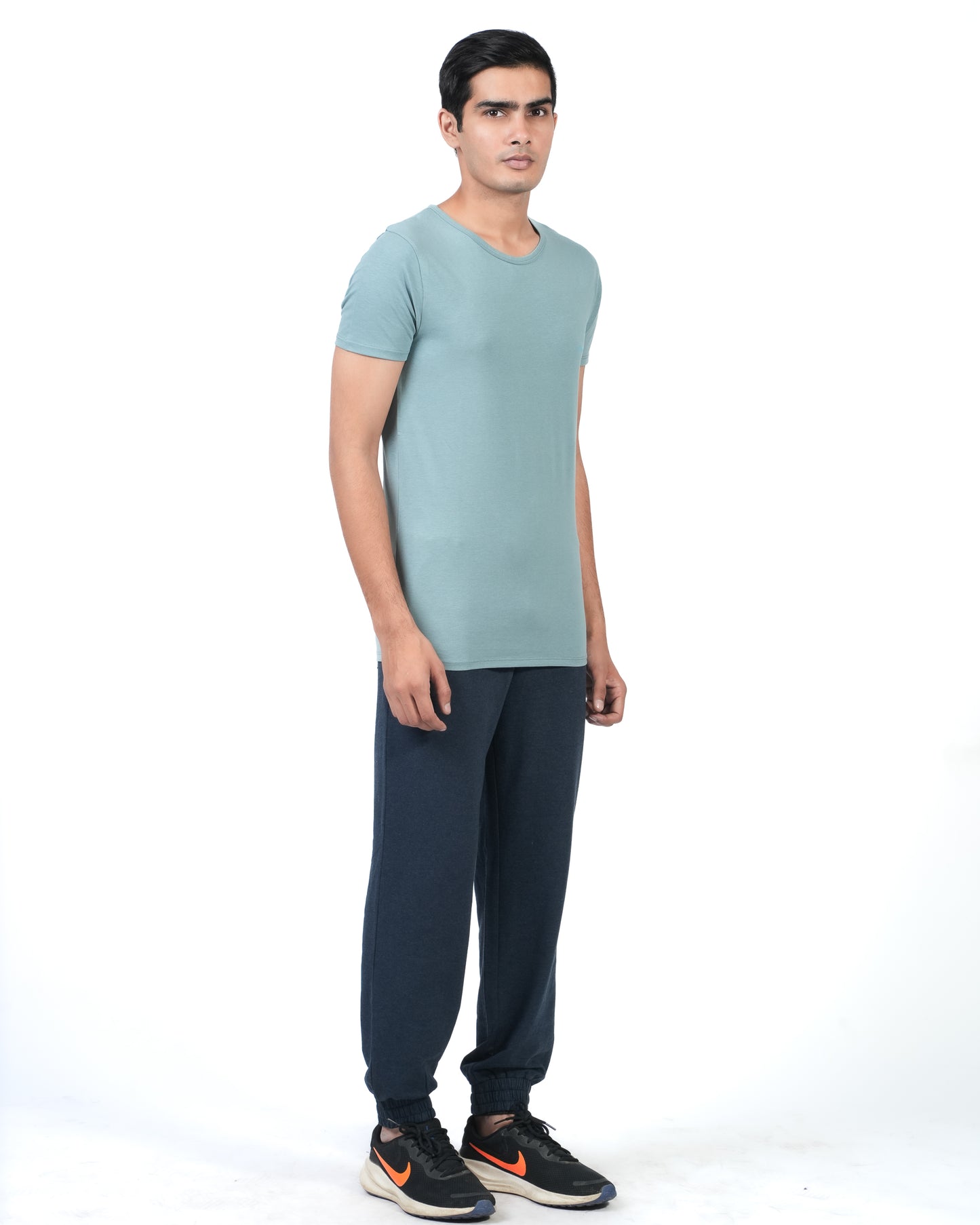 Men's Round Neck Slim Dry Fit T-Shirt