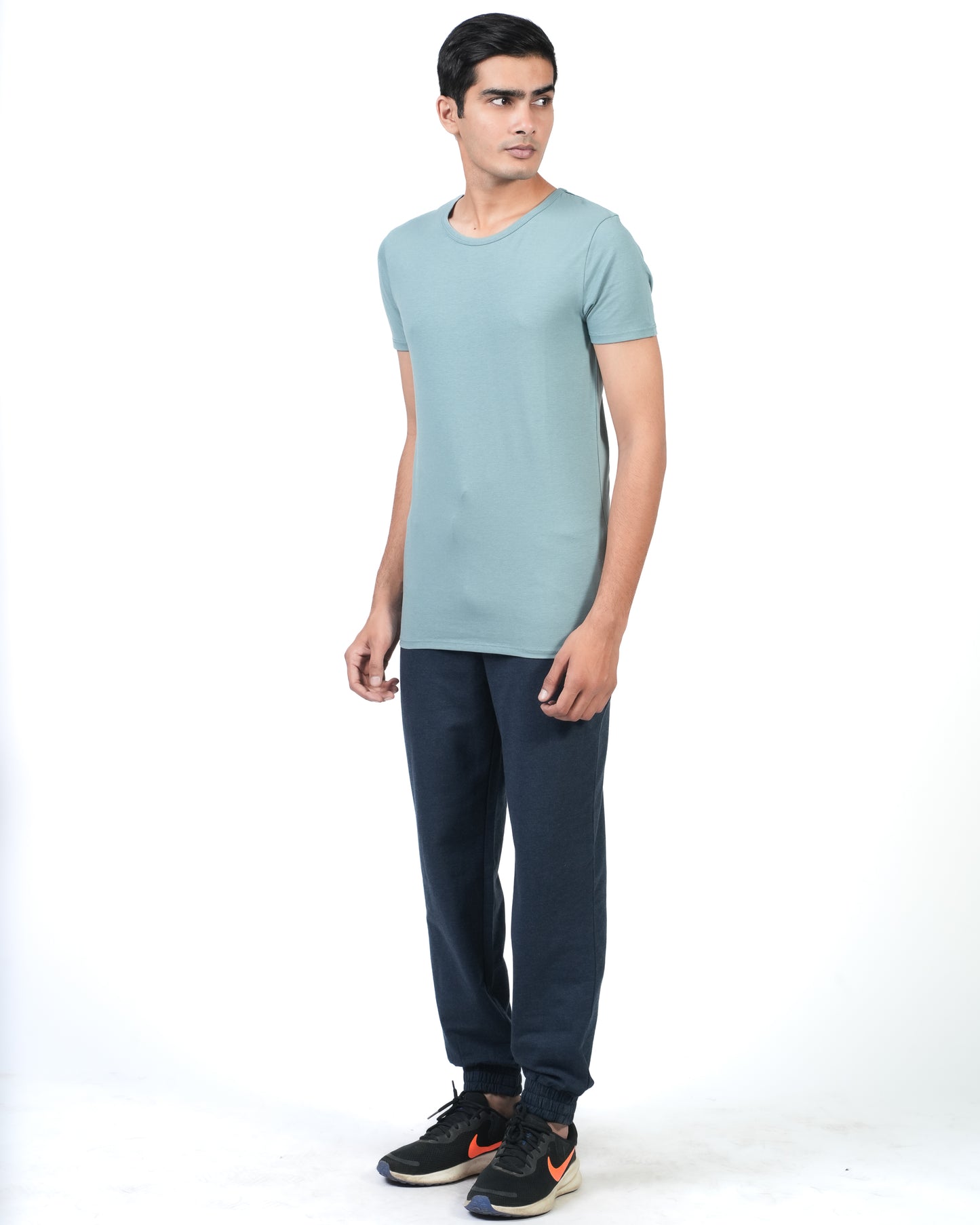 Men's Round Neck Slim Dry Fit T-Shirt
