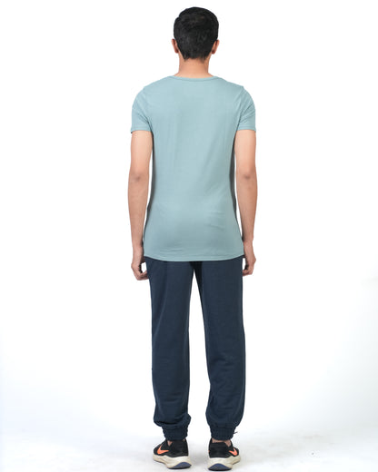 Men's Round Neck Slim Dry Fit T-Shirt