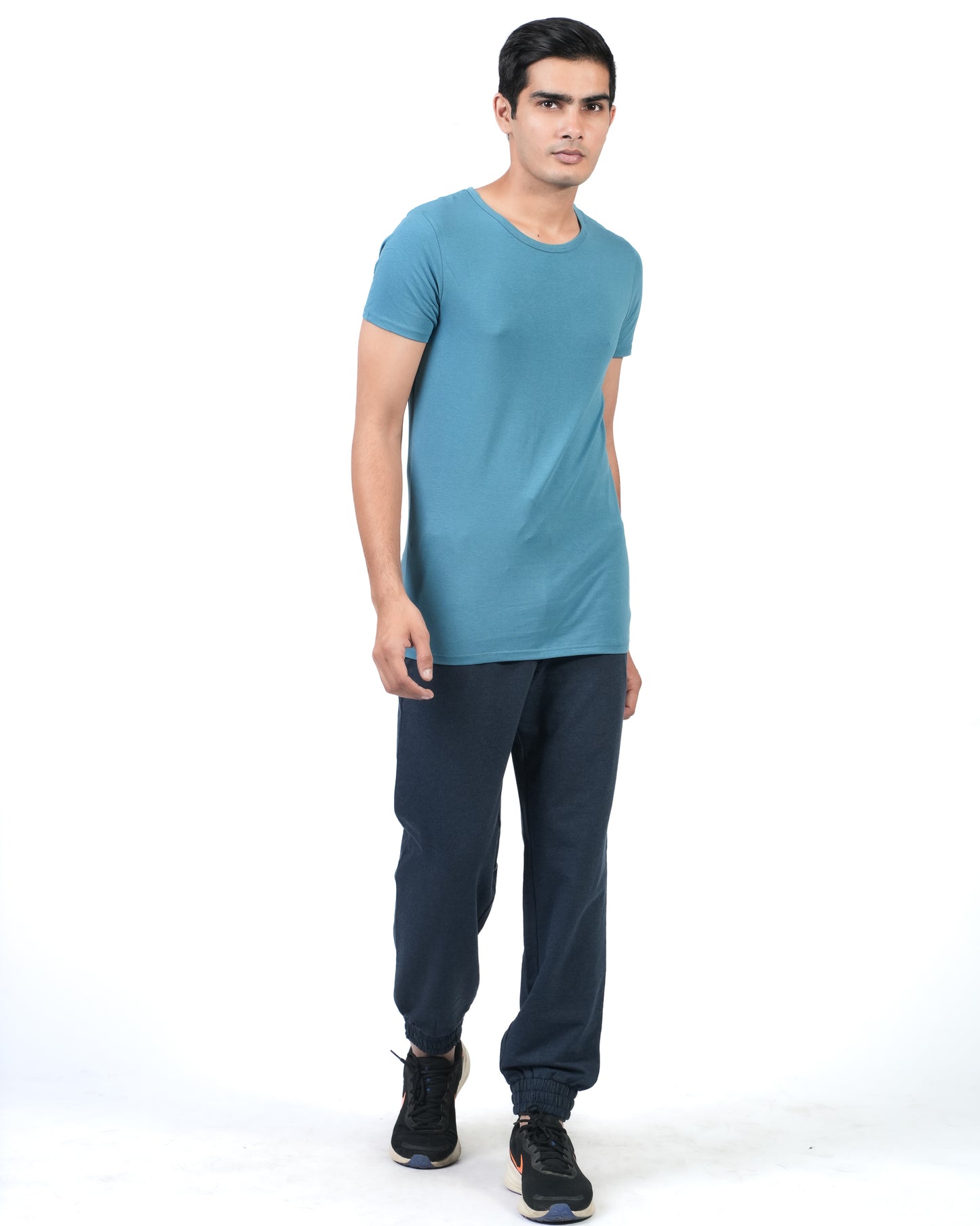 Men's Round Neck Slim Dry Fit T-Shirt