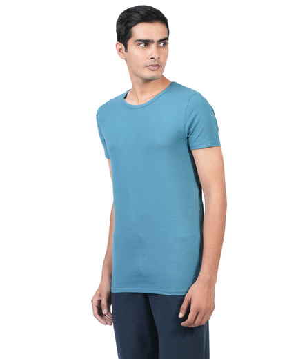 Men's Round Neck Slim Dry Fit T-Shirt