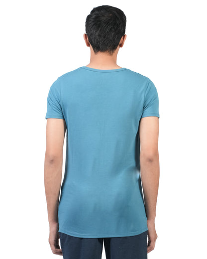 Men's Round Neck Slim Dry Fit T-Shirt